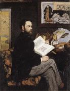 Edouard Manet Emile Zola Sweden oil painting artist